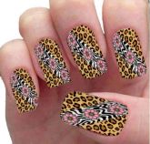 animal print com flores